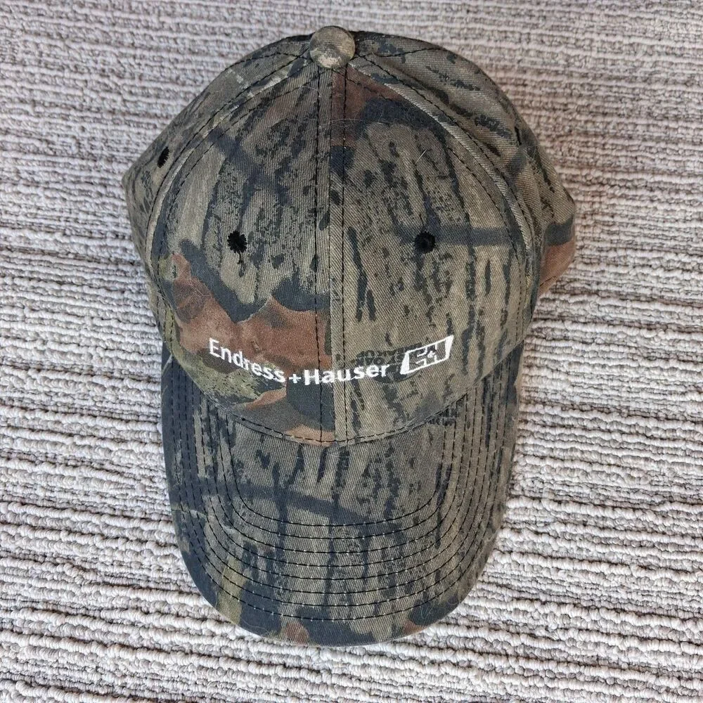 Port Authority Mossy Oak Break Up Camo Hunting Hat Endress Hauser Adjustable